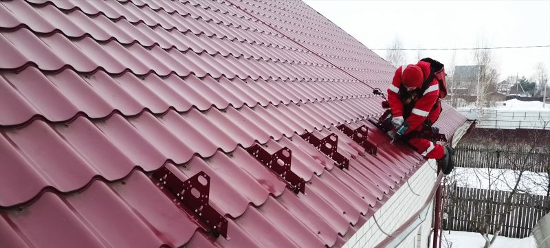 New Metal Roof Installation